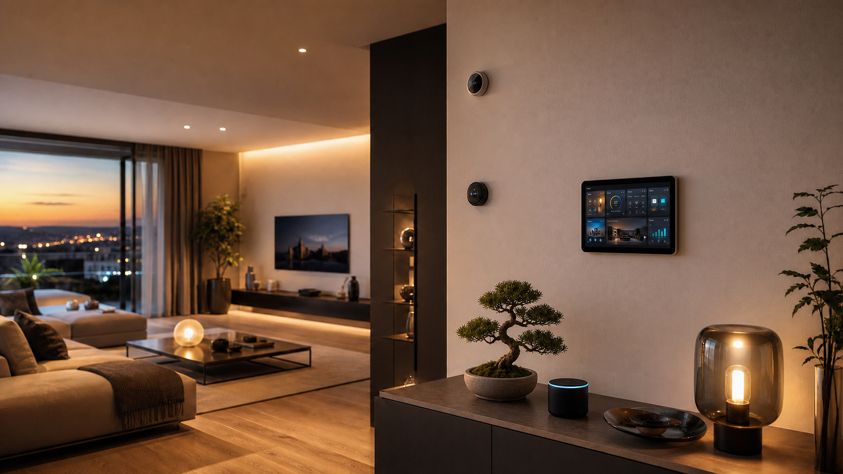 Smart-home product image used on the Bonsai Home website